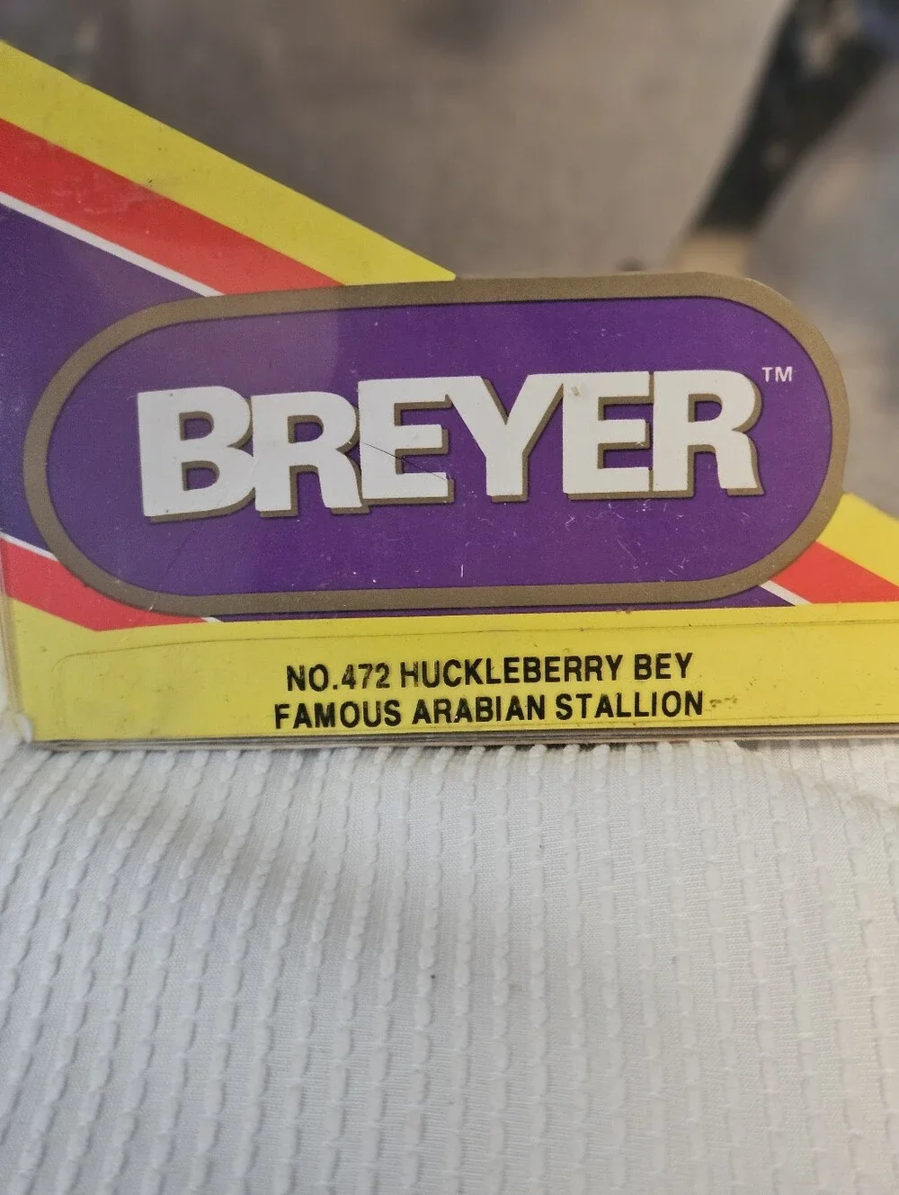 Retired Breyer Traditional #472 Huckleberry Bey Arabian Stallion Broken Stand